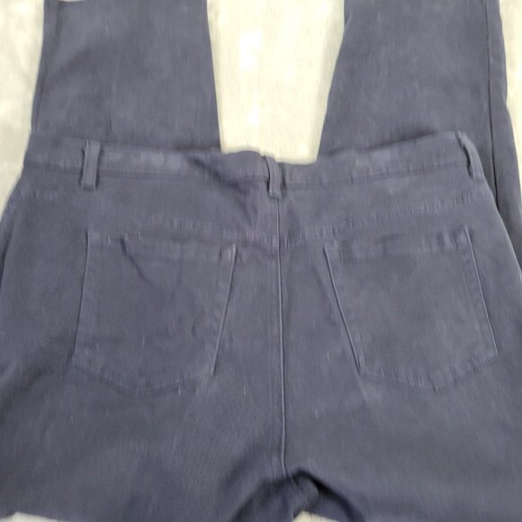 Gloria Vanderbilt Amanda Womens Jeans 18WP Straight Leg Blue Zip SL23E - Picture 6 of 9